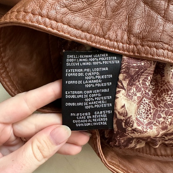 Leather Guess Jacket - Picture 5 of 5